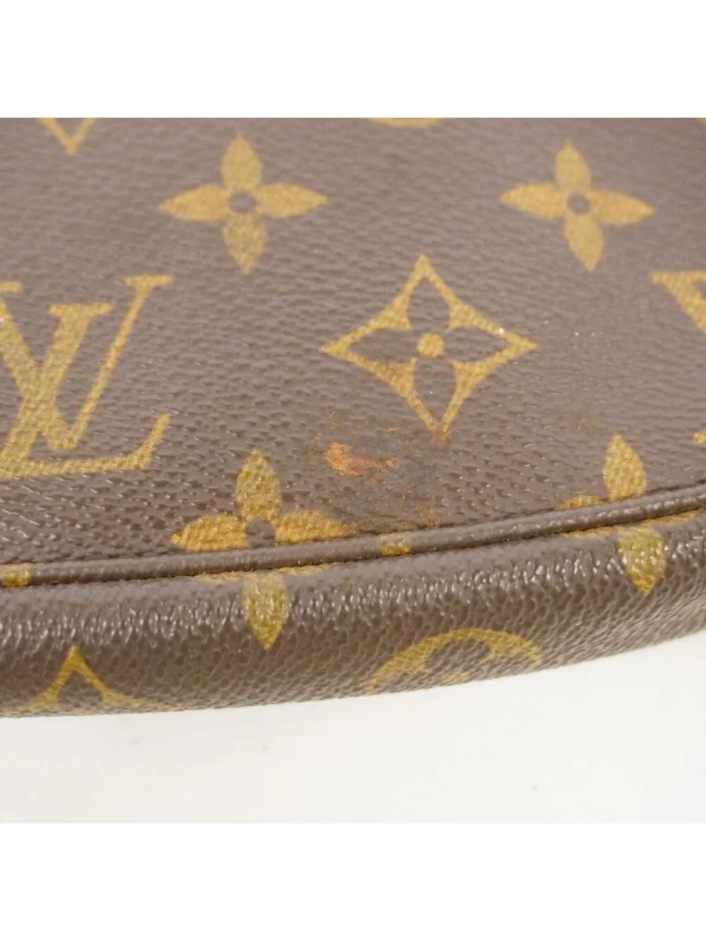 Louis Vuitton Pouch Monogram Pochette Brown